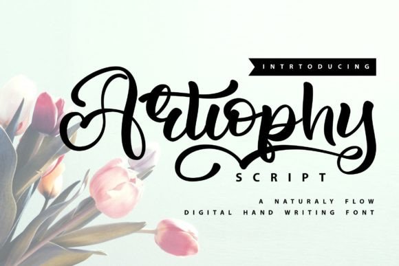 Artiophy: A Romantic Script Font for Elegant Branding