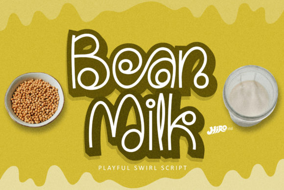 Bean Milk Font Review: A Playful Script for Social Campaigns