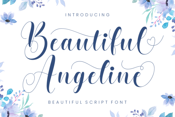 Beautiful Angeline: The Perfect Script Font for Handmade Brands