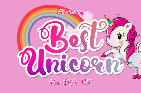 Best Unicorn Font Review: A Sweet Typeface for Small Business Branding