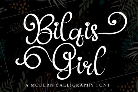 Bilqis Girl: A Sweet Handwritten Font for Makers