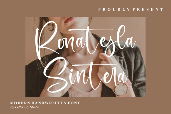 Bringing Elegance to Branding with Ronatesla Sintera Font