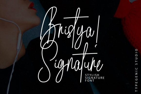 Bristya Signature: A Handwritten Font for Modern Web Design