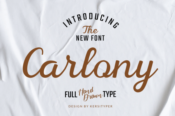 Carlony: The Handwritten Font That Stops the Scroll