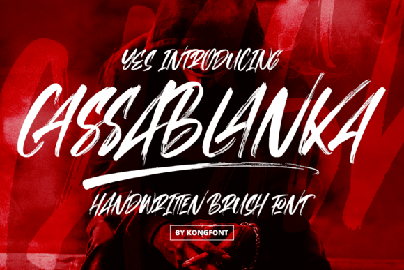 Cassablanka: A Refined Script Font for Editorial Design