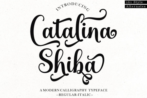Catalina Shiba: A Delicate Handwritten Font for Web Design