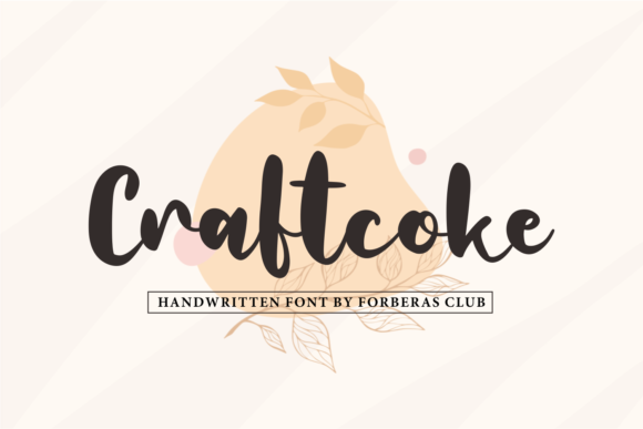 Craftcoke Font Review: A Chic Script for Modern Branding