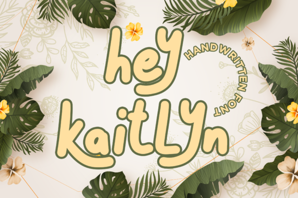 Designing with Hey Kaitlyn: A Handwritten Font for Editors