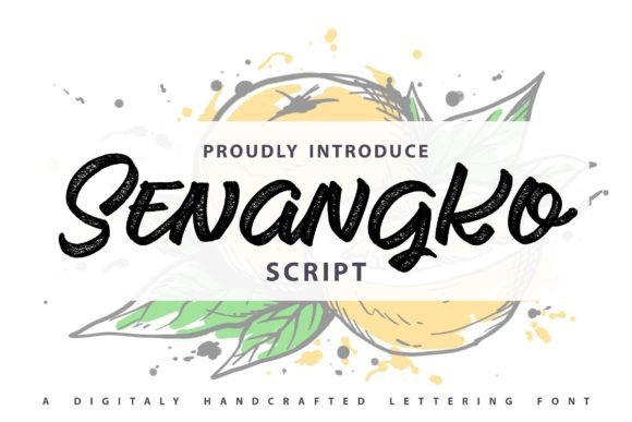 Elevate Editorial Design with the Senangko Typeface
