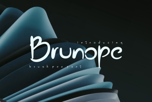 Elevate Web Design with the Brunope Handwritten Font