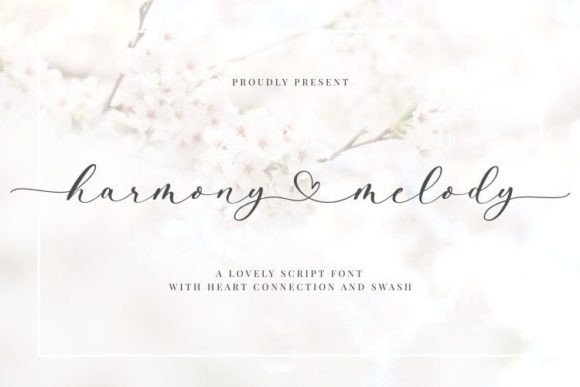 Harmony Melody: The Script Font That Elevates Your Brand