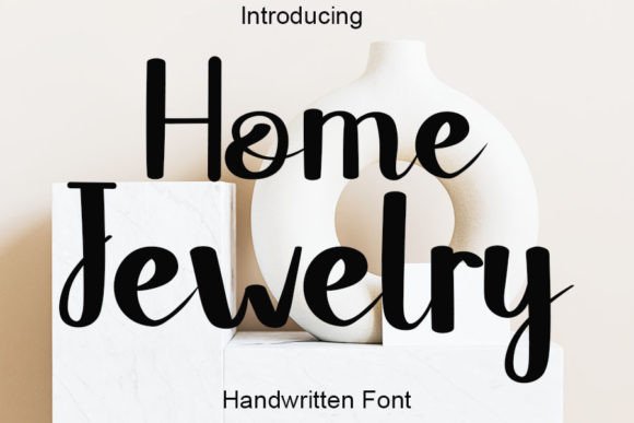 Home Jewelry Font Review: Elevating Campaign Visuals