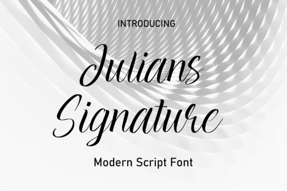 Julians Signature: The Handwritten Font for Scroll-Stopping Brands