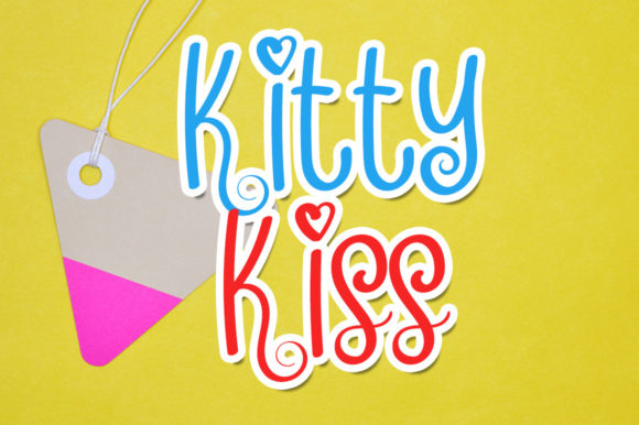 Kitty Kiss: The Handwritten Font for Scroll-Stopping Marketing