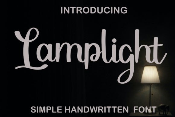 Lamplight: An Elegant Handwritten Font for Editorial Design