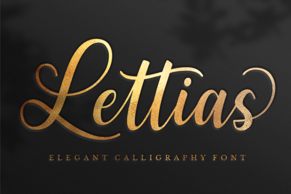 Lettias: An Elegant Script Typeface for Modern Web Design