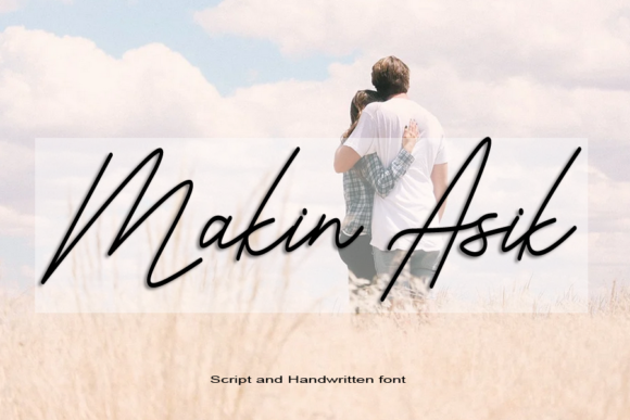 Makin Asik: A Premium Script Font for Bold Campaigns