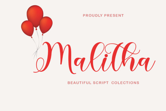 Malitha Font: Elevate Your Brand with Elegant Handwritten Typography