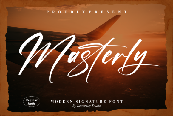 Masterly Font: Elevating Small Business Branding with Elegant Script