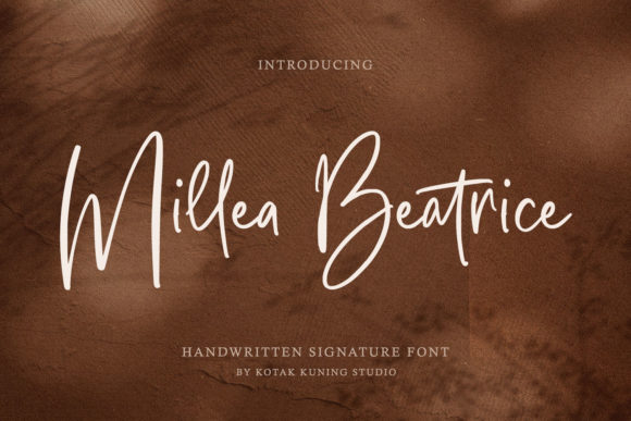Millea Beatrice: The Signature Font for Professional Branding