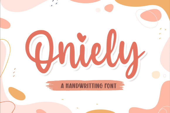 Oniely Font: A Dainty Script for Handmade Labels & Cards
