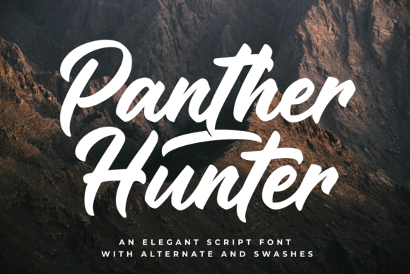 Panther Hunter Font Review: Elevating Web Headers with Style