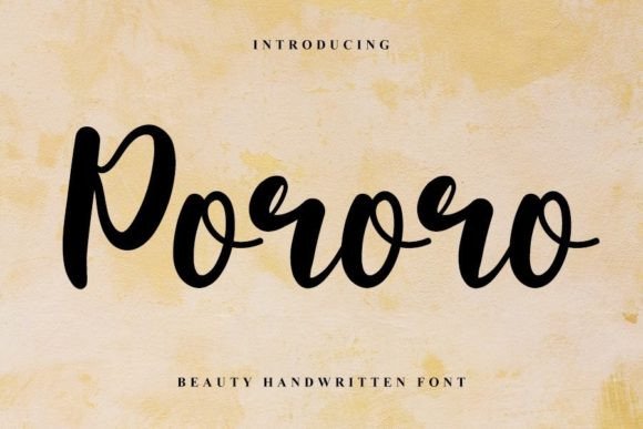 Pororo Font Review: A Handwritten Typeface for Social Campaigns