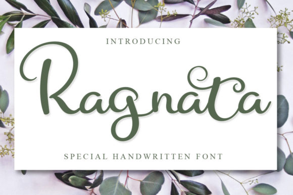 Ragnata Font: Elevating Web Design with Elegant Script