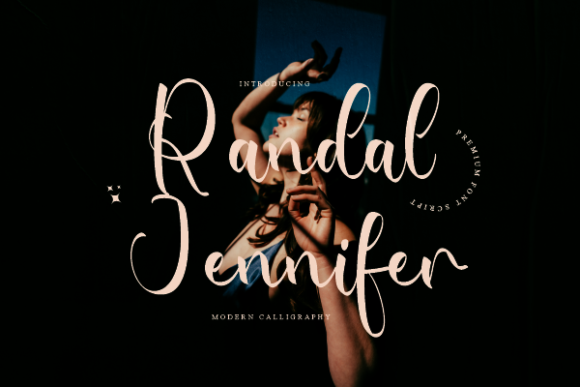 Randal Jennifer: The Handwritten Font for Scroll-Stopping Designs