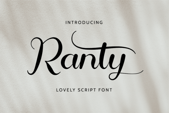 Ranty Font Review: Elevating Web Design with Elegant Script