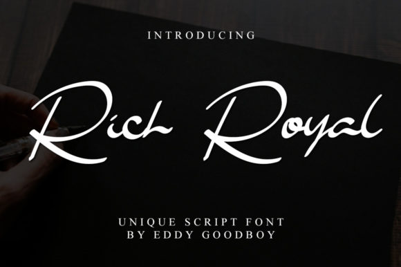 Rich Royal Font: Elevate Your Campaign Visuals