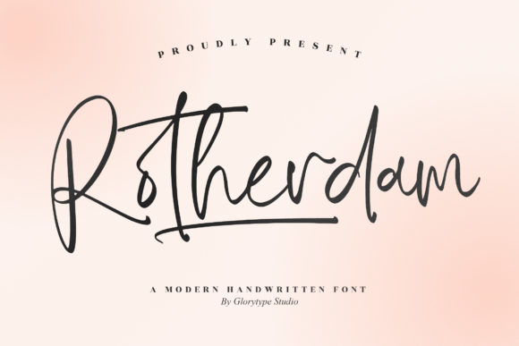 Rotherdam Font: Elevate Your Brand with Elegant Script Typography