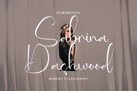 Sabrina Dashwood: A Dainty Script Font for Elegant Branding