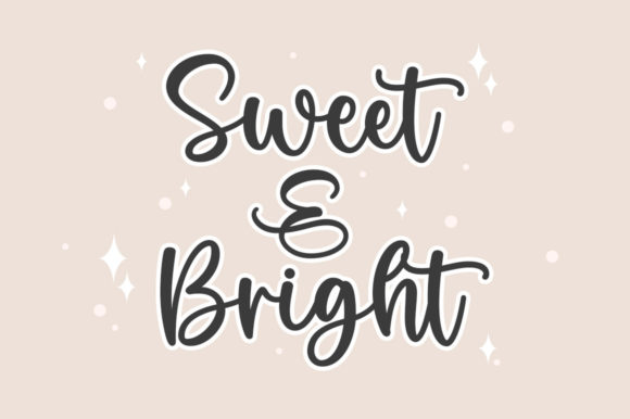 Sweet Bright: The Perfect Handwritten Font for Makers