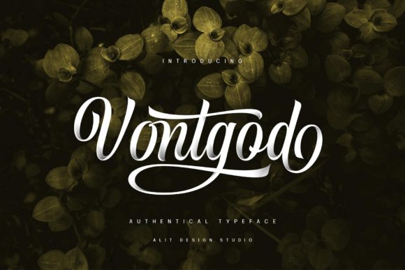 Vontgod: The Elegant Typeface for Small Business Branding